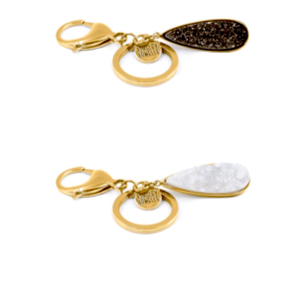 Kinsley Armelle Quartz Drop Keychain